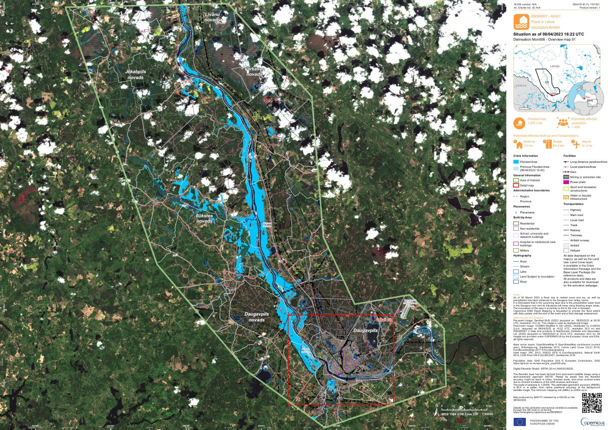 Copernicus EMS Rapid Mapping