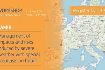 Tamir Workshop to take place in Helsinki and Online, 04-05 May 2022.